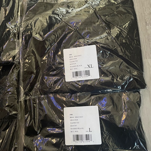 NWT Free People We The Free Naomi Tee Black sizes XS, M, L - Picture 7 of 7